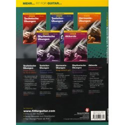 Michael Morenga: Fit For Guitar - Harmonie-&Uuml;bungen F&uuml;r Fortgeschrittene