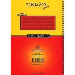 Tom Hapke: Drums (Easy) - P&auml;dagogisches Lehrkonzept f&uuml;r Schlagzeug (Book/DVD)
