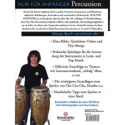 Nur F&uuml;r Anf&auml;nger - Percussion (Book And CD)