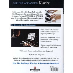 Nur Fur Anf&auml;nger Klavier - Eine Erste Anleitung Zum Klavierspielen