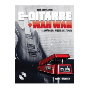 NEUE SCHULE FUER E-GITARRE + WAH WAH! GUITAR TUTOR BOOK/CD GERMAN