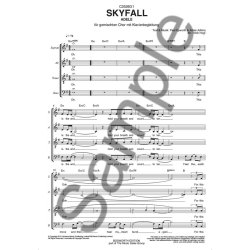 Adele: Skyfall (SATB/Piano Pack)