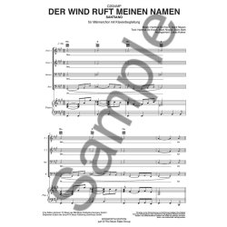 Santiano: Der Wind Ruft Meinen Namen (TTBB/Piano Pack)