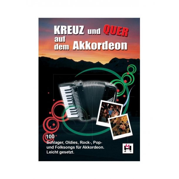 Kreuz Und Quer Auf Dem Akkordeon
