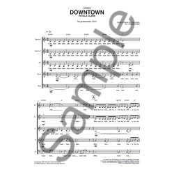 Pop Choir Classics: Petula Clark - Downtown (SSATB)