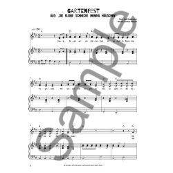 Der Kleine Kinderchor: Band 2 (Klavierpartitur) (Book/CD)