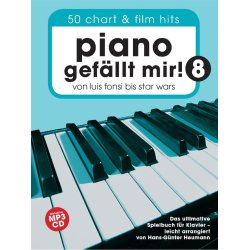 Piano Gef&auml;llt Mir! 50 Chart Und Film Hits (Band 8 Mit CD)