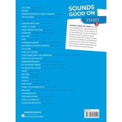 Sounds Good On Piano 3 : 50 Songs Created For The Piano