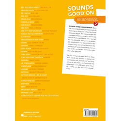 Sounds Good On Akkordeon 2 : 30 Songs - ausgew&auml;hlt f&uuml;r Akkordeon