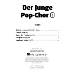 Der Junge Pop-Chor - Band 8 & CD