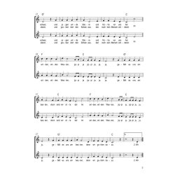 Der kleine Kinderchor 3 : 5 Lieder f&uuml;r Kinder im Grundschulalter