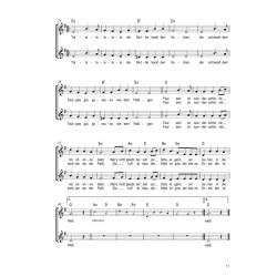 Der kleine Kinderchor 4 : 5 Lieder f&uuml;r Kinder im Grundschulalter