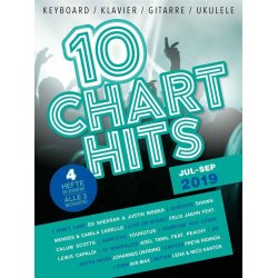 10 Charthits - Jul bis Sep 2019 : 4 Hefte in einem alle 3 Monate