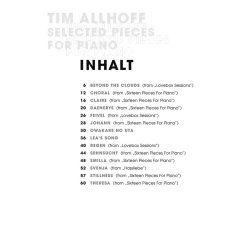 Tim Allhoff: Selected Pieces For Piano