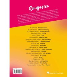 Songpoeten : 20 Songs f&uuml;r Klavier, Gesang und Gitarre