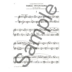 Alan Richardson: Three Inventions