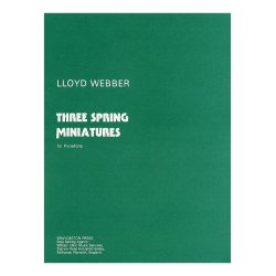 William Lloyd Webber: Three Spring Miniatures
