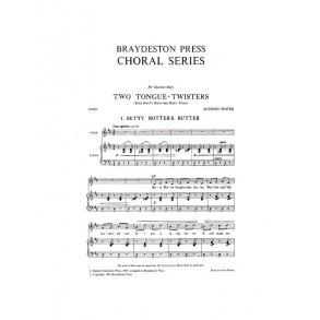 Anthony Foster: Two Tongue-Twisters