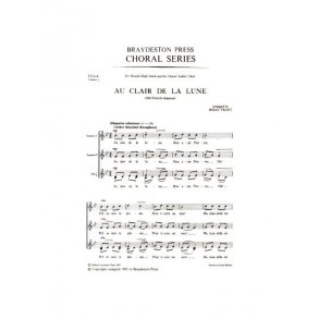 Au Clair De La Lune (SSAA)