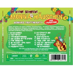 Die Kleine Schnecke Monika H&auml;uschen: Monikas Gartenparty - Das Liederalbum (CD)