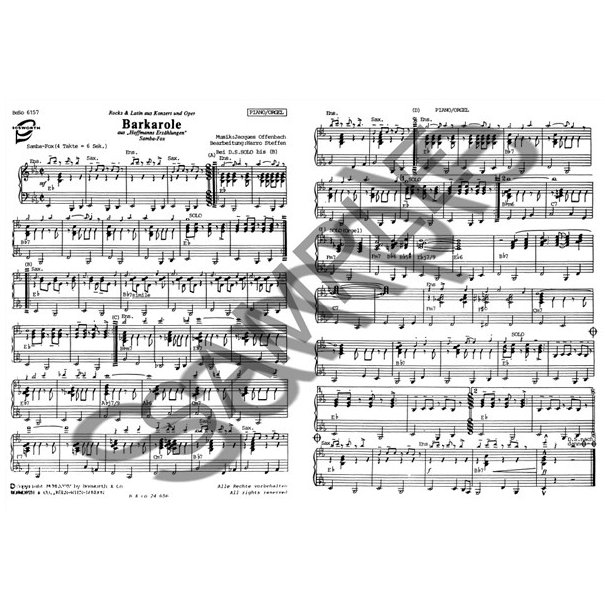 Millocker The Unhappy Prima Donna (Snell) Fs/Pts