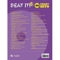Beat It! 5: 45 Chart Hits : For Piano, Voice and Guitar
