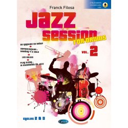 Jazz session for drums vol. 2 : Cycles 2 et 3