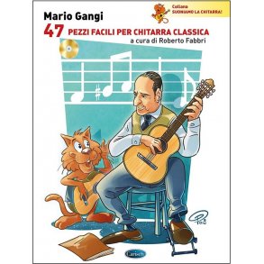 47 pezzi facili per chitarra classica : a cura di Roberto Fabbri