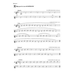 250 solfeggi cantati in setticlavio : Per Licei musicali, Conservatori e Corsi universitari a indirizzo musicale