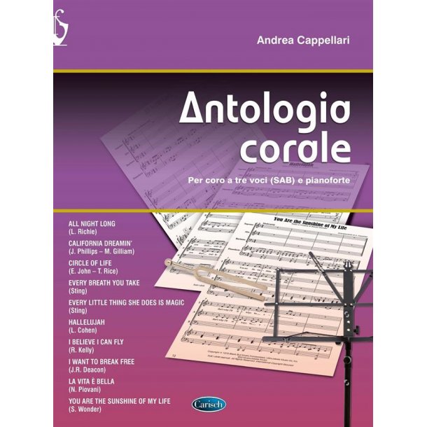 Antologia corale : per coro a tre voci (SAB) e pianoforte