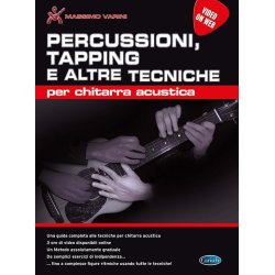 Percussioni, tapping e altre tecniche : per chitarra acustica (versione VOW)