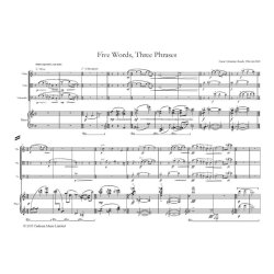 Five Words, Three Phrases