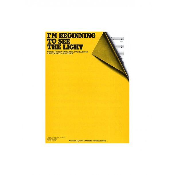 James/Ellington/Hodges/George: I'm Beginning To See The Light (PVG)
