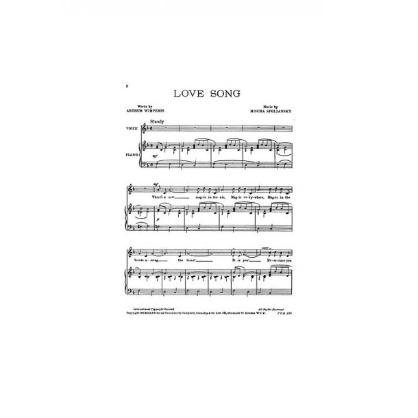 Love Songs Pv (Mischa Spoliansky)