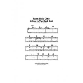 Hilliard: Seven Little Girls Sitting In The Back Seat