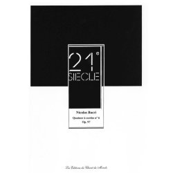 Nicolas Bacri: String Quartet No. 6 Op.97 (Score/Parts)