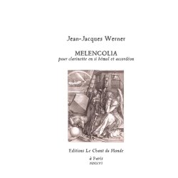 Jean-Jacques Werner: Melencolia