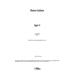 Ramon Lazkano: Egan-4 - Pour Ensemble