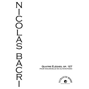 Quatre élégies, op.127