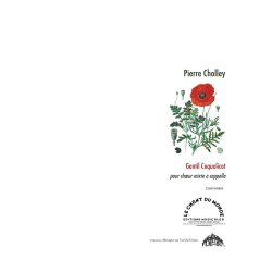 Pierre Cholley: Gentil Coquelicot
