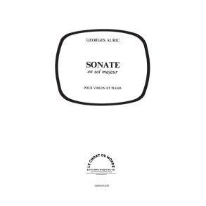 Georges Auric: Sonate