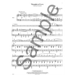 Arthur Pryor: Thoughts of Love (Valse de Concert) - Trombone or Baritone B.C. and Piano