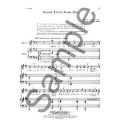 MACGIMSEY ROBERT SWEET LITTLE JESUS BOY LOW VOICE & PIANO BOOK