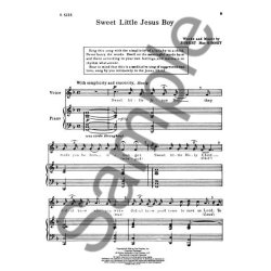 MACGIMSEY ROBERT SWEET LITTLE JESUS BOY MEDIUM VOICE & PIANO BOOK
