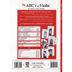Janice Tucker Rhoda: The ABC's Of Violin Book 2 - Intermediate