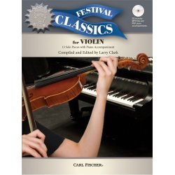 Ed. Larry Clarke: Festival Classics - Violin (Book/CD)