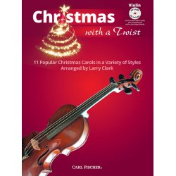 Clark Larry Christmas With A Twist Vln Bk/Cd