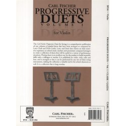Carl Fischer Progressive Duets Volume 1 - Violin