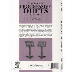 Carl Fischer Progressive Duets Volume 2 - Violin