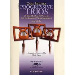 Progressive Trios - 26 Trios For Any Combination Of String Instruments (Viola)